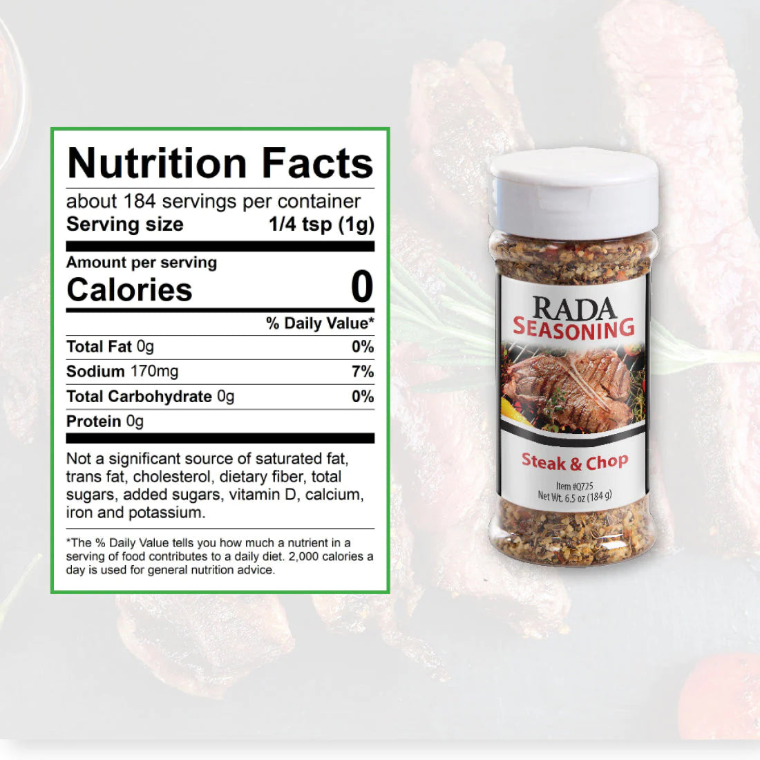 Steak & Chop Seasoning